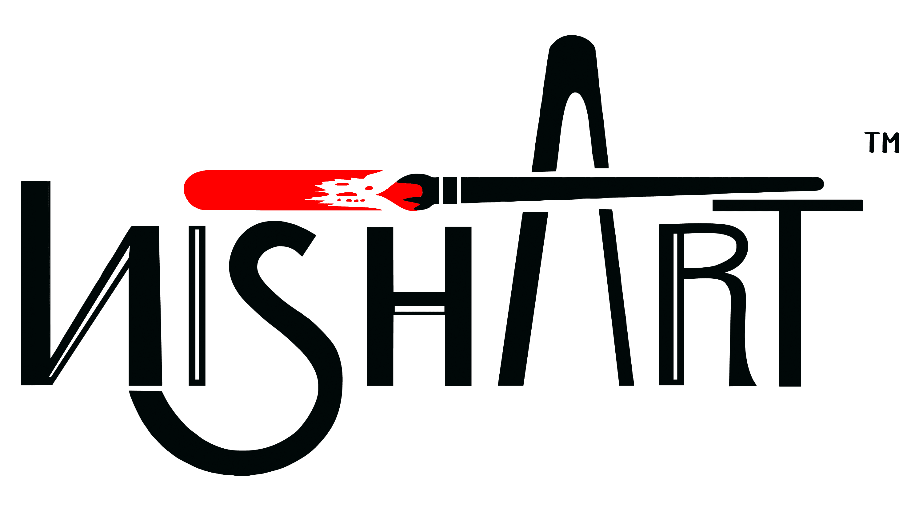 Nisha Art Illustration Logo